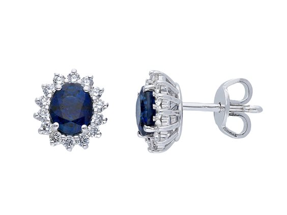 Earrings Babila Milano Woman Colore in White Gold Zaffiro 1.95 Ct 229730 1.58 - 229730 1.58